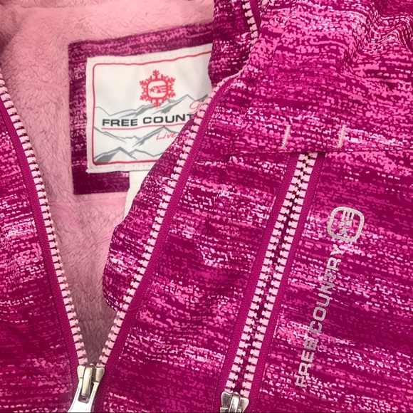 Free Country Winter Coat girl 14-16 - Picture 4 of 6